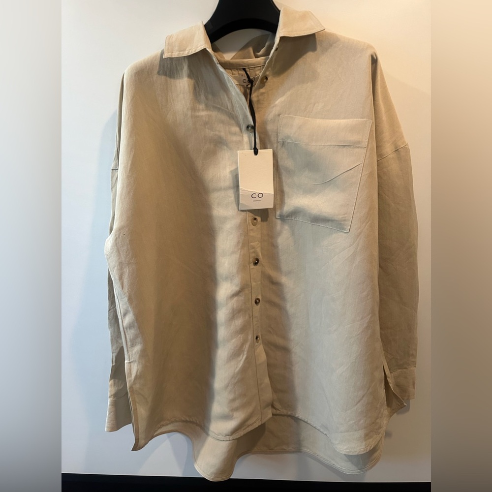 CO Essential linen shirt